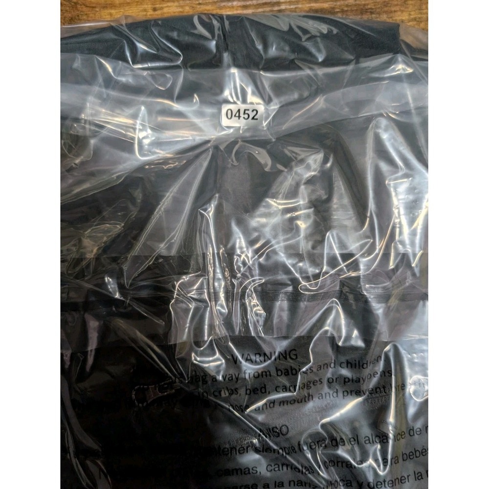 Eddie Bauer 3XL Black Fleece Lined Soft Shell Jacket US Foods Beef Work Zip Coat - Picture 13 of 13